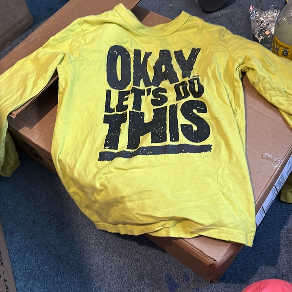 Boys size 12 long sleeve